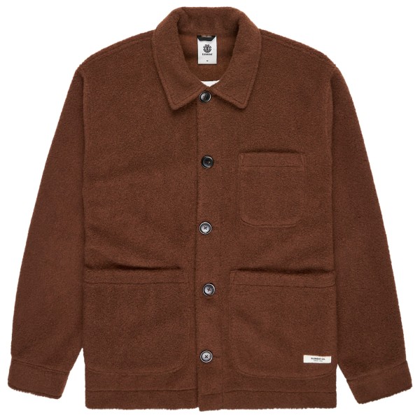 Element - Shepherd Shirt - Hemd Gr S braun von Element