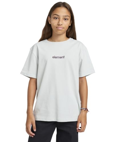 Element Simple Logo - T-Shirt - Jungs 8-16 - S/10 - Grau von Element