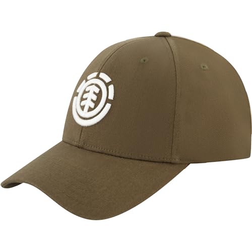 Element Unisex-Erwachsene Baseball Hat, Adult Flex Fit Active Sport Cap with Curved Brim Baseballkappe, Oliv/Blatt für Mich (Leaf It to Me), Einheitsgre von Element