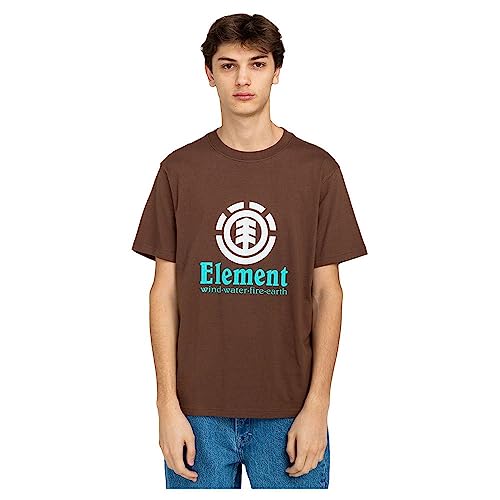 Element Vertical - T-Shirt - Männer - L - Braun von Element