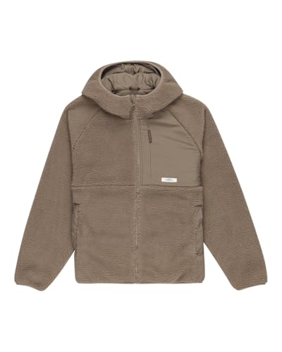 Element Wolfe Sherpa - Wendbarer Sherpa-Kapuzenpulli - Männer - M - Beige von Element