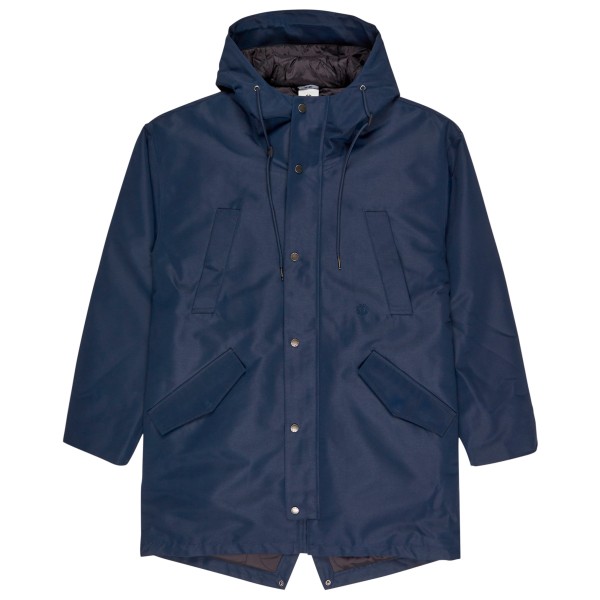 Element - Women's Fishtail - Regenmantel Gr M blau von Element