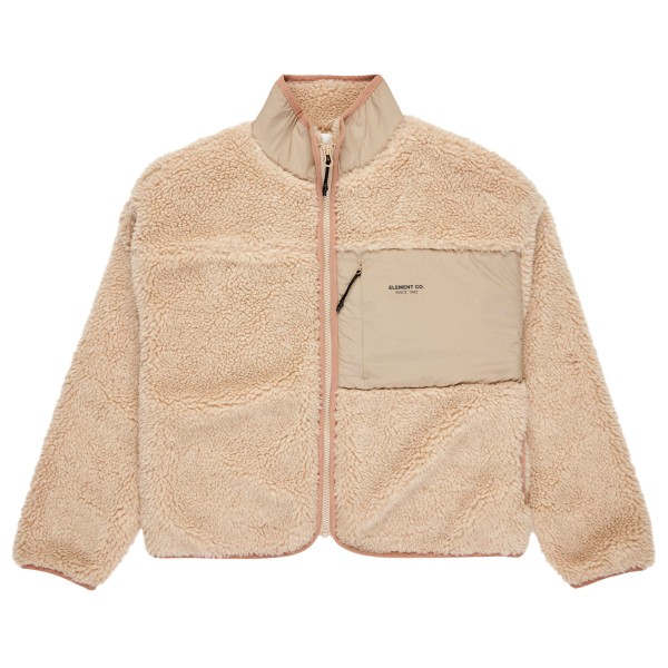 Element - Women's Oak Sherpa - Fleecejacke Gr M beige von Element