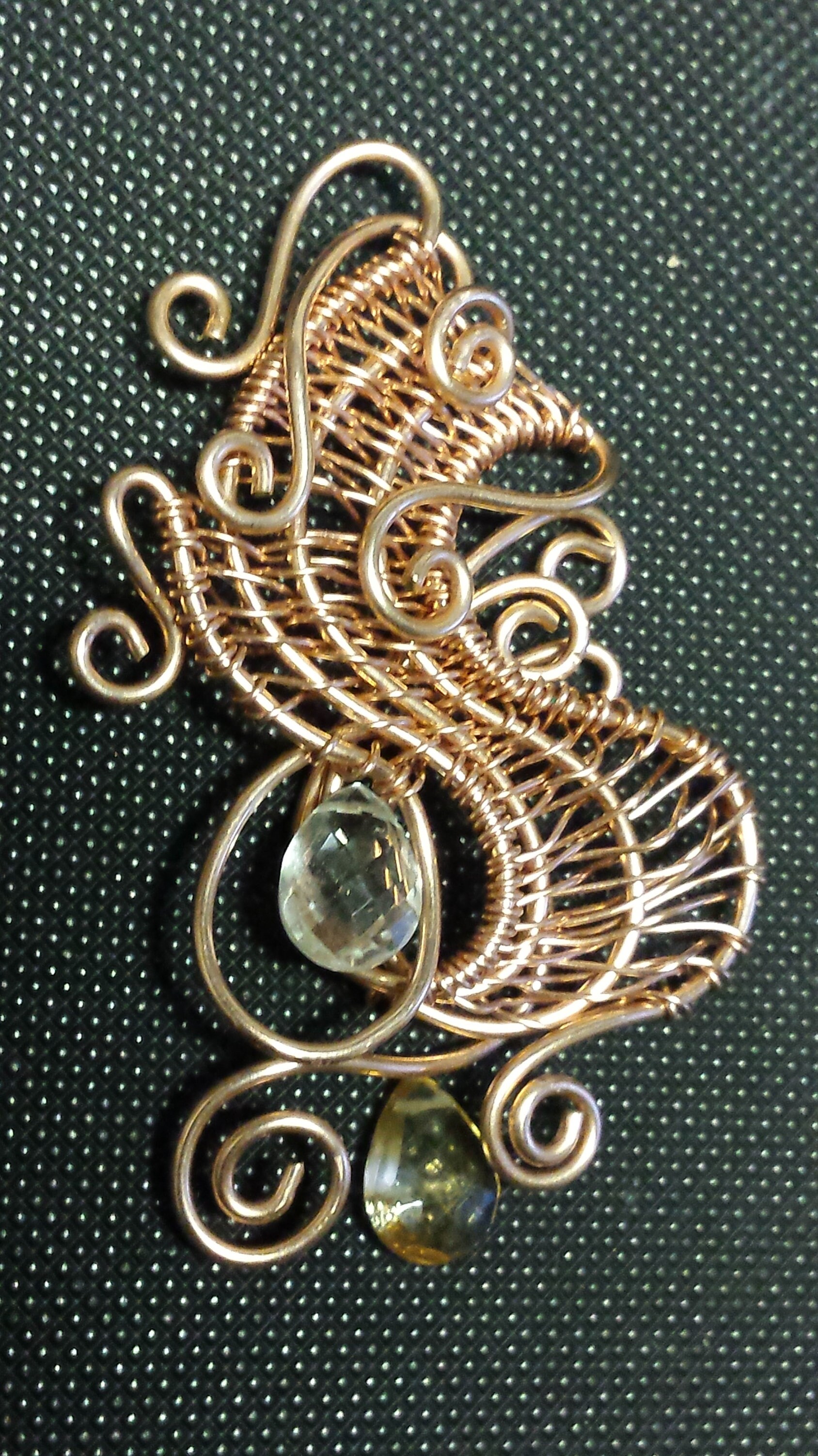 Rose Gold-Wave-Anhänger Rose Gold-Wave-Anhänger von ElementalArtsbyCDaly