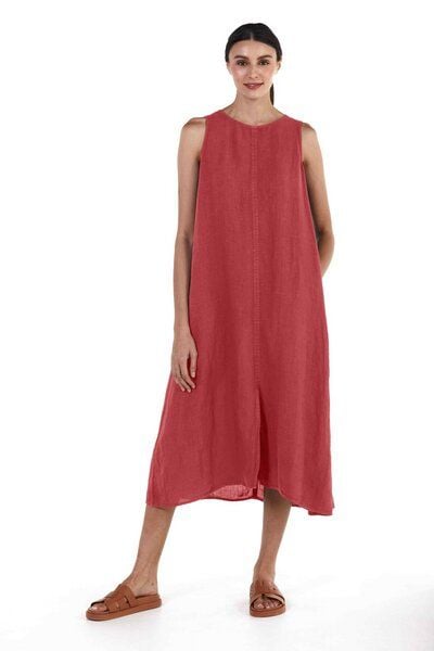 Elemente Clemente Kleid Owo aus 100% Leinen von Elemente Clemente