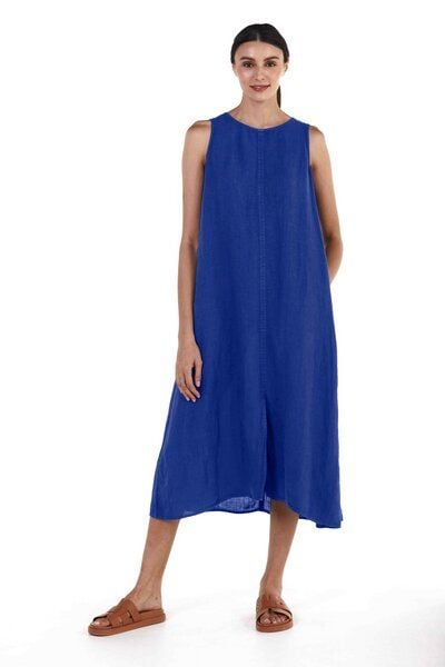 Elemente Clemente Kleid Owo aus 100% Leinen von Elemente Clemente