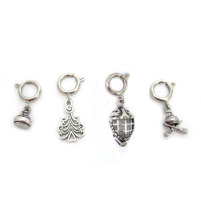 Zipper Pull - Anhänger An Einem 12 Mm Federring Ihrer Wahl von ElementsofDesignCA