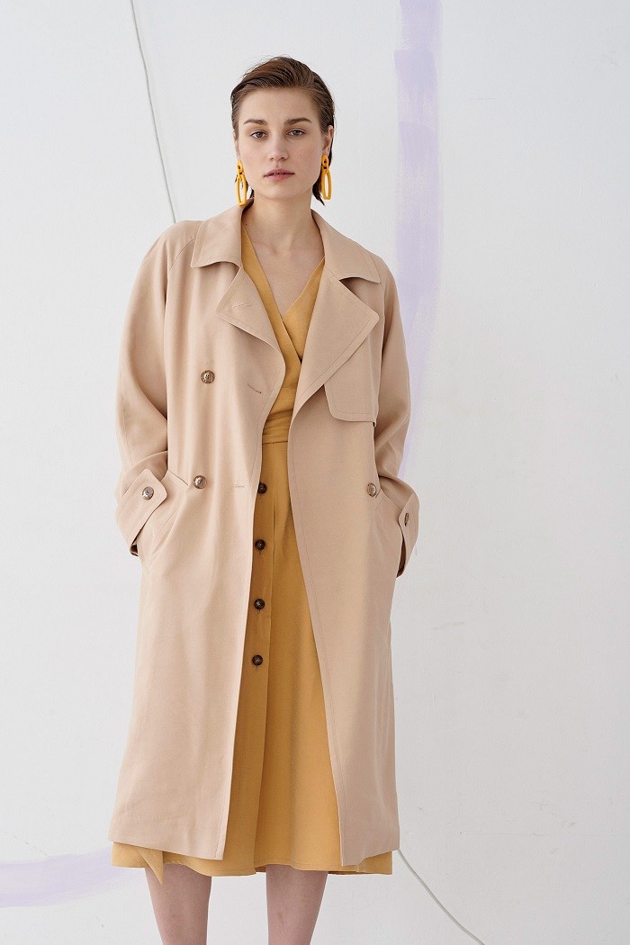 Elementy Wear Trenchcoat nachhaltig XS von Elementy Wear