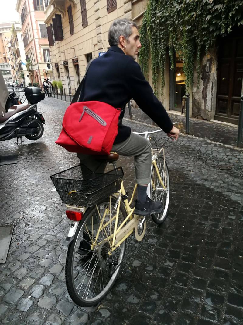 Fahrradtasche "Urbana" Handgefertigt Aus Cordura Mit Verstellbaren Schulter - Und Hüftgurten, Abnehmbarem Laptopfach Fahrradtasche "Urbana" Handgefertigt Aus Cordura Mit Verstellbaren Schulter - Und Hüftgurten, Abnehmbarem Laptopfach von ElenaKihlman