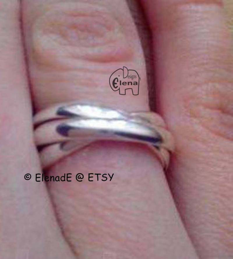 Dreifach Gedrehter | 3x2.5mm Ring - Elenade von ElenadE