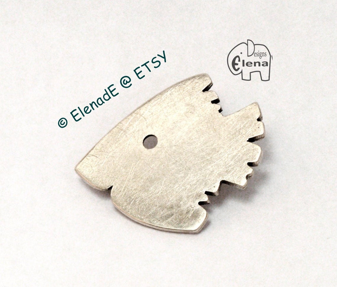 Fisch Silber Brosche - Elenade von ElenadE