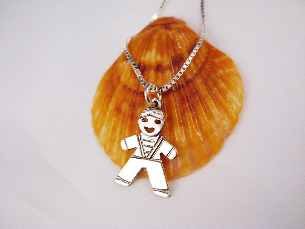 Silberner Junge Anhänger - Elenade von ElenadE