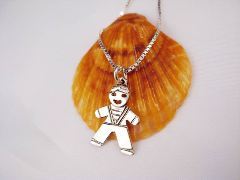 Silberner Junge Anhänger - Elenade von ElenadE