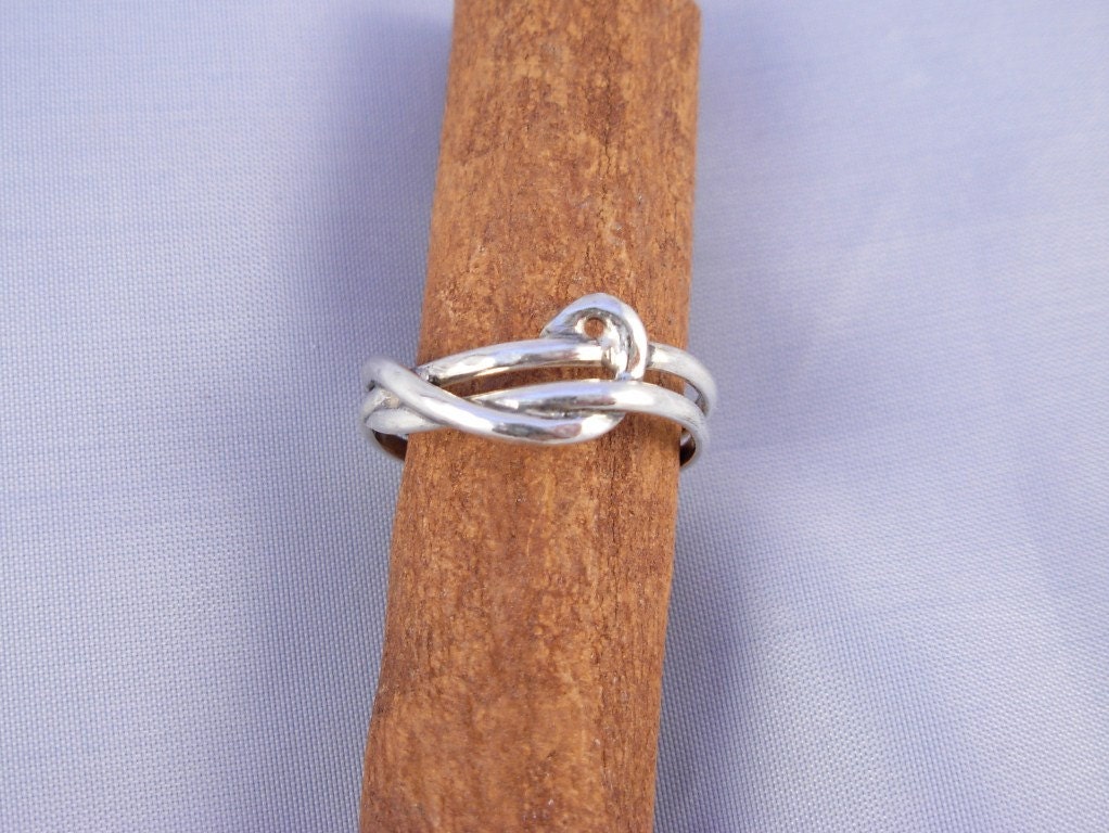 Welle Sterling Silber Ring - Elenade von ElenadE