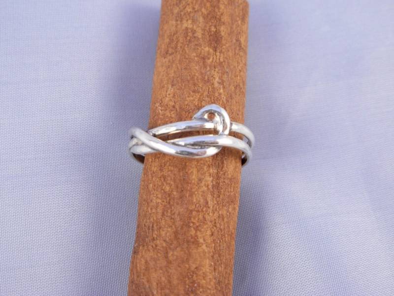 Welle Sterling Silber Ring - Elenade von ElenadE