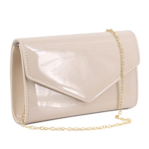 Elenint Damen PU Leder Clutches Party Abendtasche Hochzeit Handtaschen Cocktail Prom Handtaschen von Elenint