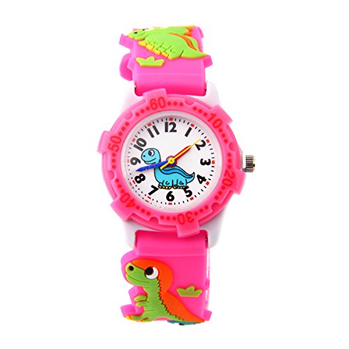 ele ELEOPTION Silikon Armband 3D Cartoon Digital Wasserdicht Kinderuhr von ele ELEOPTION