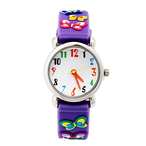 ele ELEOPTION Silikon Armband 3D Cartoon Digital Wasserdicht Kinderuhr von ele ELEOPTION