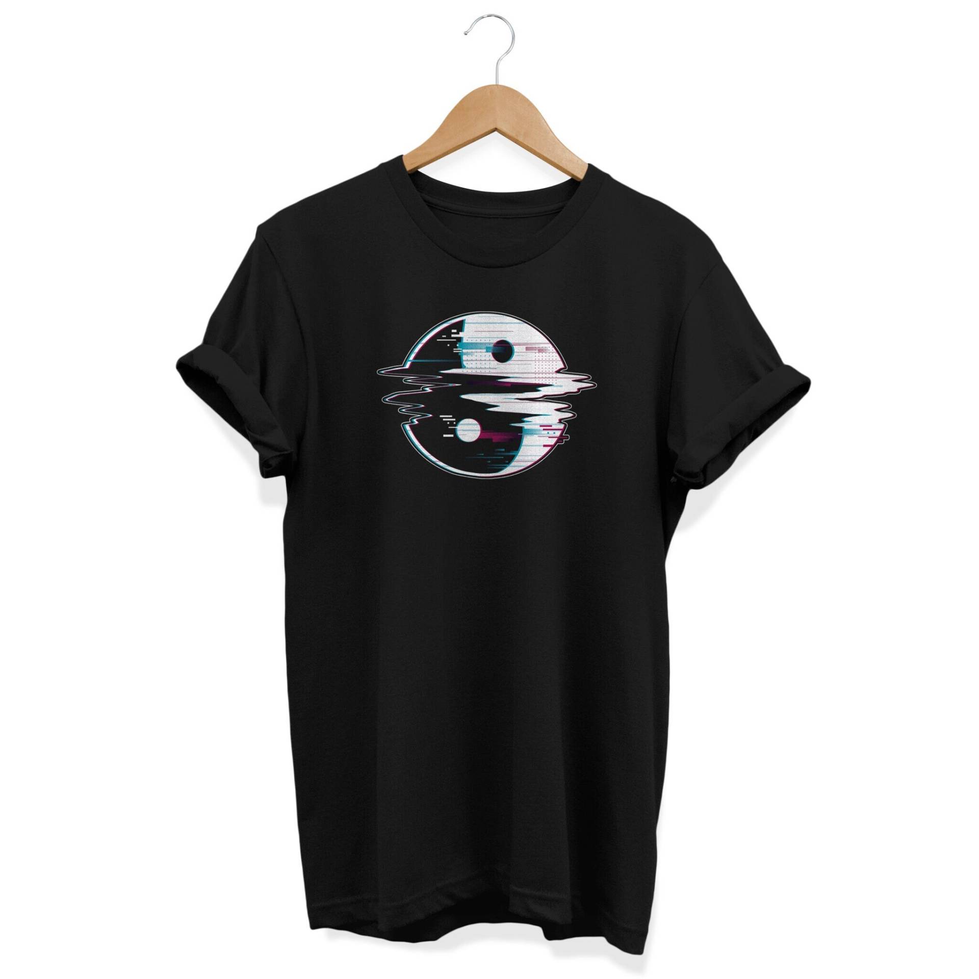 Yin Yang Glitch T-Shirt, Grunge Shirt, Alternative Kleidung, Aquamarine Synthwave Teen Girl Top, Boy Geschenk, Retro T-Shirt Yin Yang Glitch T-Shirt, Grunge Shirt, Alternative Kleidung, Aquamarine Synthwave Teen Girl Top, Boy Geschenk, Retro T-Shirt von ElephanTees