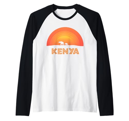 Elefant Baby African Kenia Sunset Wildlife Cute Nature Gift Raglan Elefant Baby African Kenia Sunset Wildlife Cute Nature Gift Raglan von Elephant Baby Sunset Africa Kenya Wildlife Tees