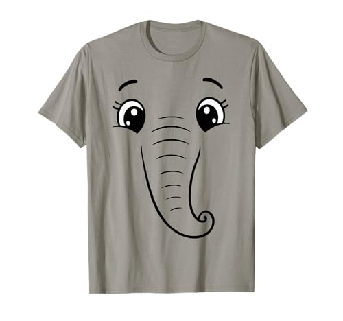 Elefantenhemd Erwachsene Kinder Männer Frauen Elefantengesicht Kostüm T-Shirt Elefantenhemd Erwachsene Kinder Männer Frauen Elefantengesicht Kostüm T-Shirt von Elephant Costume Shirts