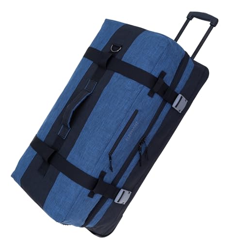 Elephant Trolley Reisetrolley Herren Damen Travel Trolly XXL Koffer 120 Liter 80 cm Reisetasche groß Gepäck Reise Tasche (Blau-Schwarz 13032) von Elephant