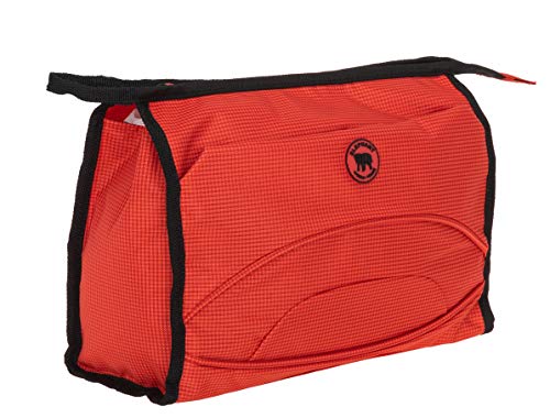 Kulturtasche Washbag groß Damen Herren Elephant Colors Kulturbeutel 4 L Large 1290 Auswahl (Smooth Red (Rot-Orange)) von Elephant
