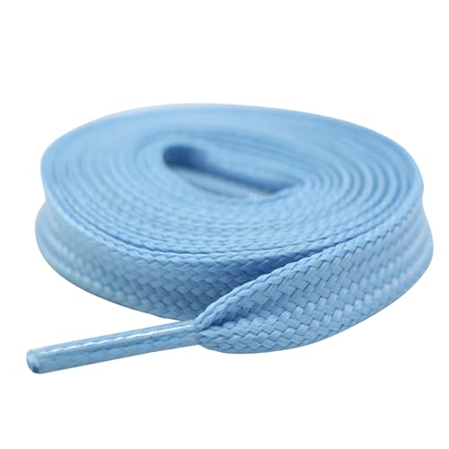 Elerevyo Flache Schnürsenkel für Herren und Damen, einfarbig, 2 Paar für Sneakers, Himmelblau, 120cm/47.2" Elerevyo Flache Schnürsenkel für Herren und Damen, einfarbig, 2 Paar für Sneakers, Himmelblau, 120cm/47.2" von Elerevyo