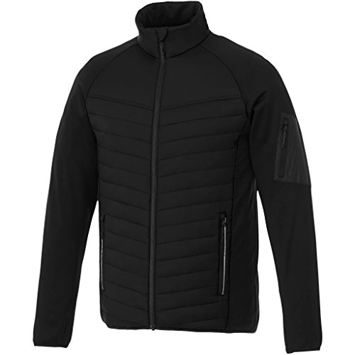 Elevate Banff Hybrid Insulated Jacket Men Schwarz Black XL von Elevate
