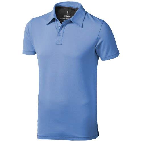 Elevate Markham Polo Light Blue/Anthracite M von Elevate