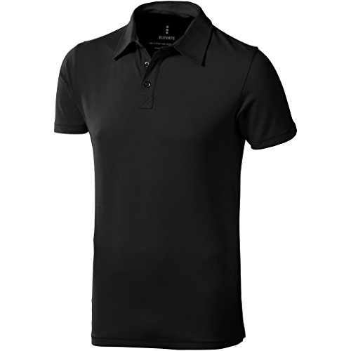 Elevate Markham Polo Mehrfarbig Anthracite/Black 3XL von Elevate