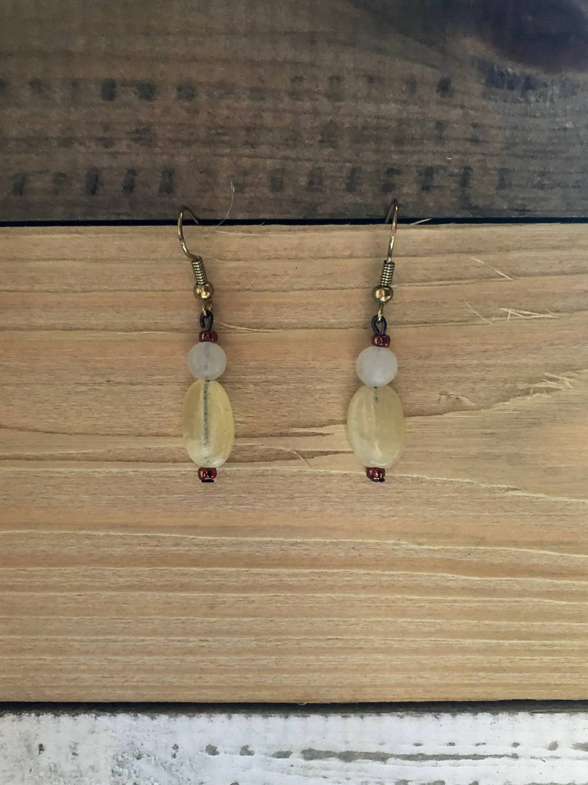 Citrin Sommer Edelstein Ohrringe von ElevatingColor