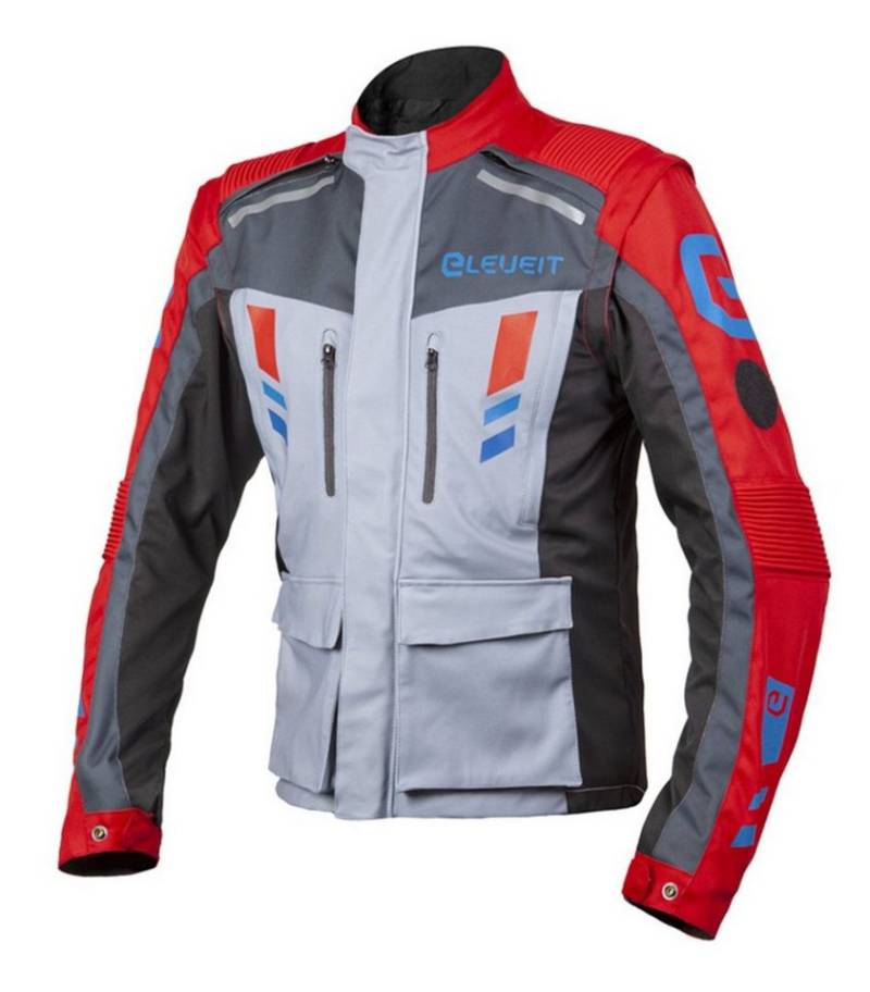 Eleveit Motorradjacke Mud Maxi Motorrad Textiljacke Atmungsaktiv von Eleveit