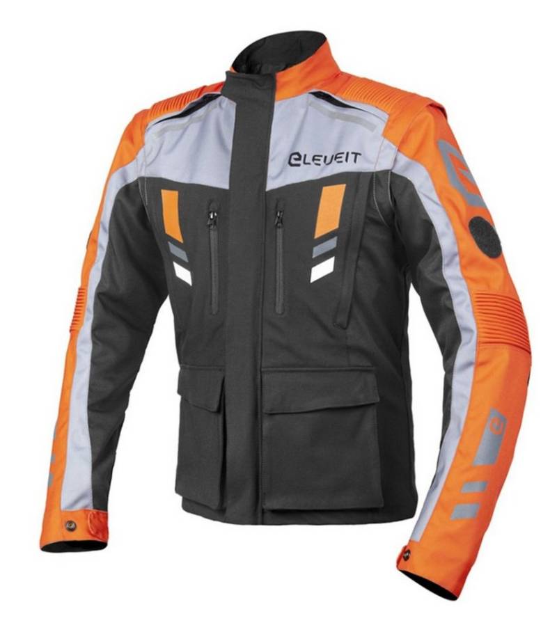 Eleveit Motorradjacke Mud Maxi Motorrad Textiljacke Atmungsaktiv von Eleveit