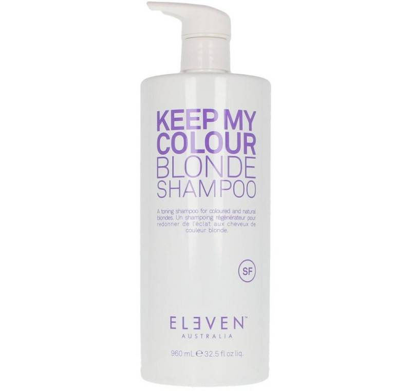 Eleven Australia Haarshampoo Keep My Colour Blonde Shampoo 960ml Eleven Australia Haarshampoo Keep My Colour Blonde Shampoo 960ml von Eleven Australia