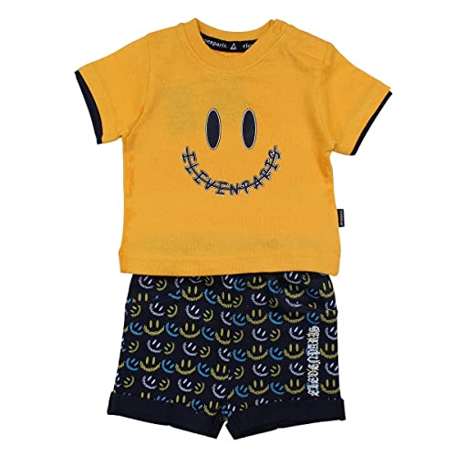 ELEVEN PARIS Baby-Jungen GELV 5021 ST S2 ZWEITEILIGES Set, Jaune, 6 von Eleven Paris