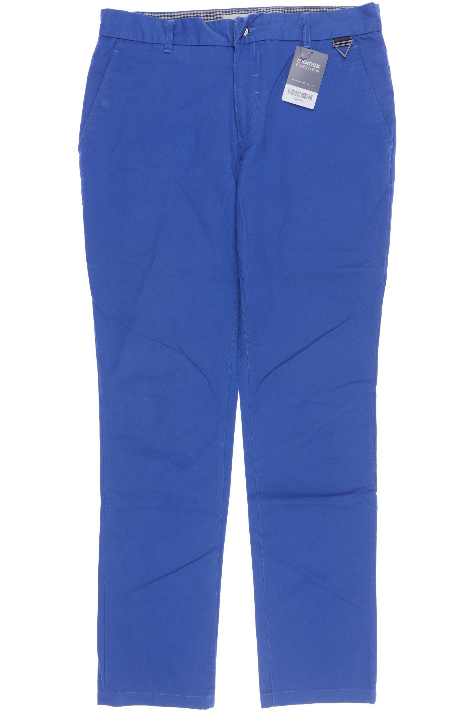 Eleven Paris Herren Stoffhose, blau von Eleven Paris