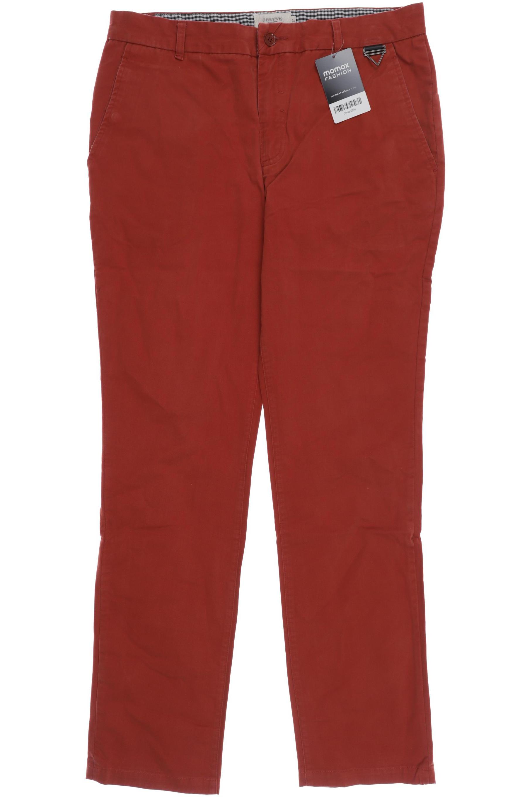 Eleven Paris Herren Stoffhose, rot von Eleven Paris