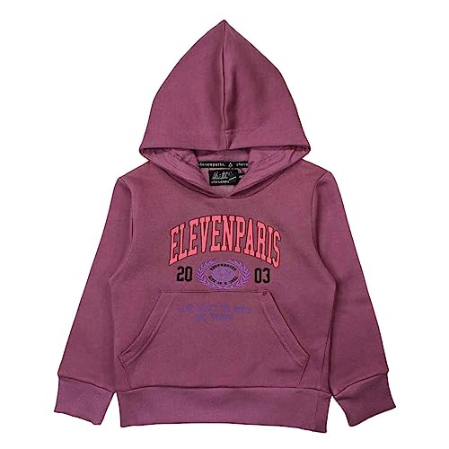 ELEVEN PARIS Jungen Gelv1743 Sw S1 Pullover, violett, 10 Jahre von ELEVEN PARIS