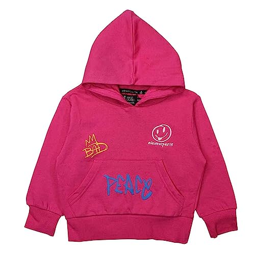 Eleven Paris Jungen Gelv1753 Sw S1 Pullover, Rosa, 10 Jahre von Eleven Paris