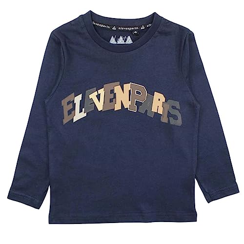 Eleven Paris Jungen Gelv1762 Tml S1 T-Shirt, Marine, 8 Jahre von Eleven Paris