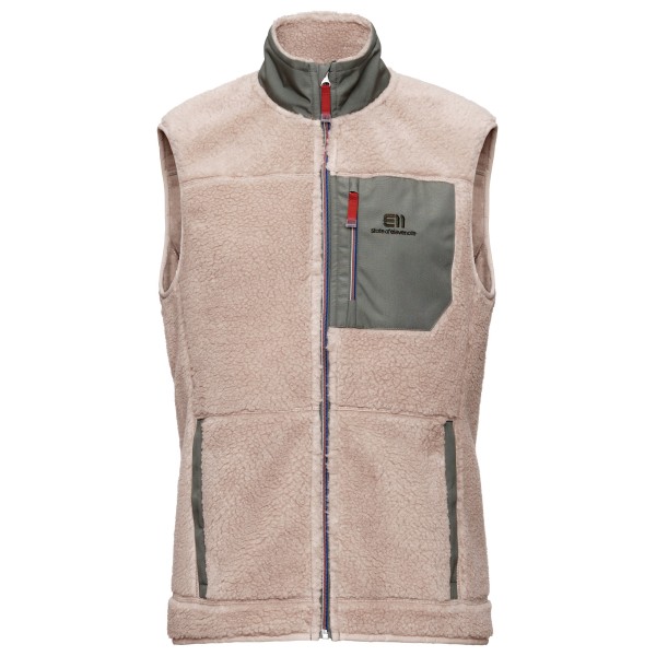 Elevenate - Glacier Pile Vest - Fleeceweste Gr M braun von Elevenate