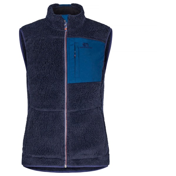 Elevenate - Women's Glacier Pile Vest - Fleeceweste Gr M blau von Elevenate
