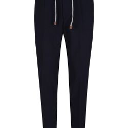 Eleventy Blaue Wollhosen Für Herren von Eleventy