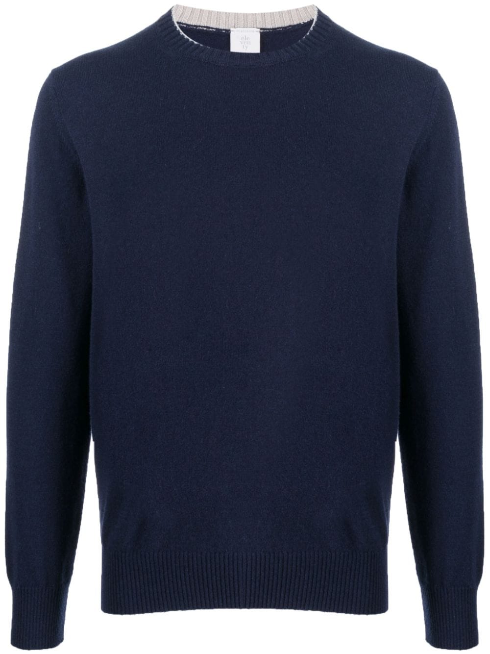 Eleventy Kaschmirpullover mit Rundhalsausschnitt - Blau von Eleventy