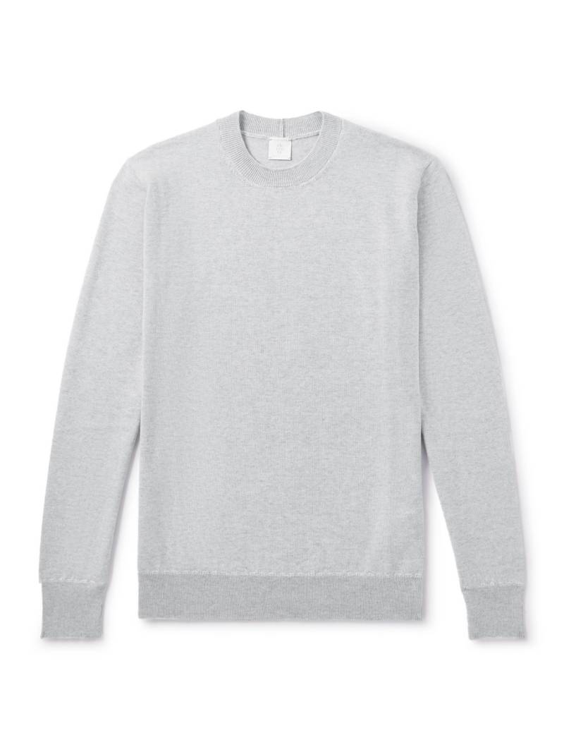 Eleventy - Slim-Fit Wool Sweater - Men - Gray - L von Eleventy