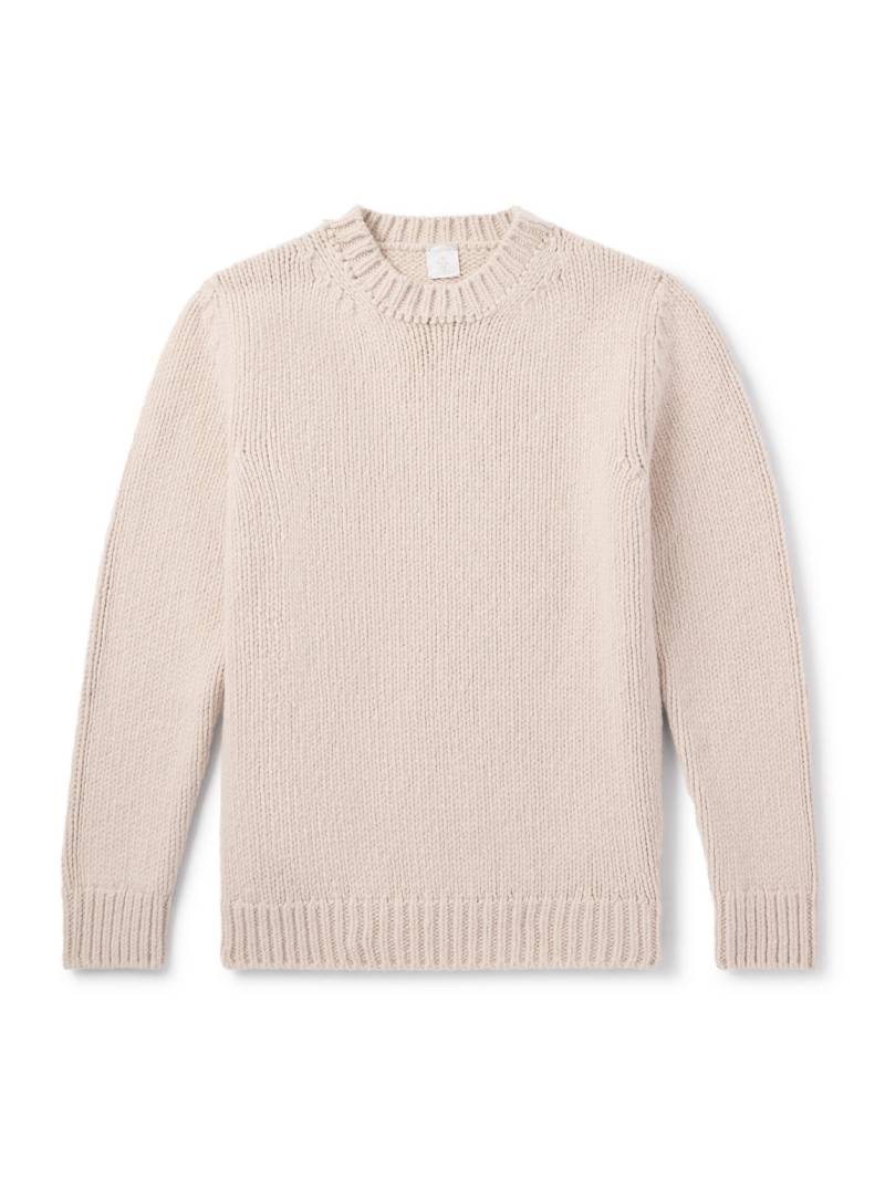 Eleventy - Slim-Fit Wool Sweater - Men - Neutrals - M von Eleventy