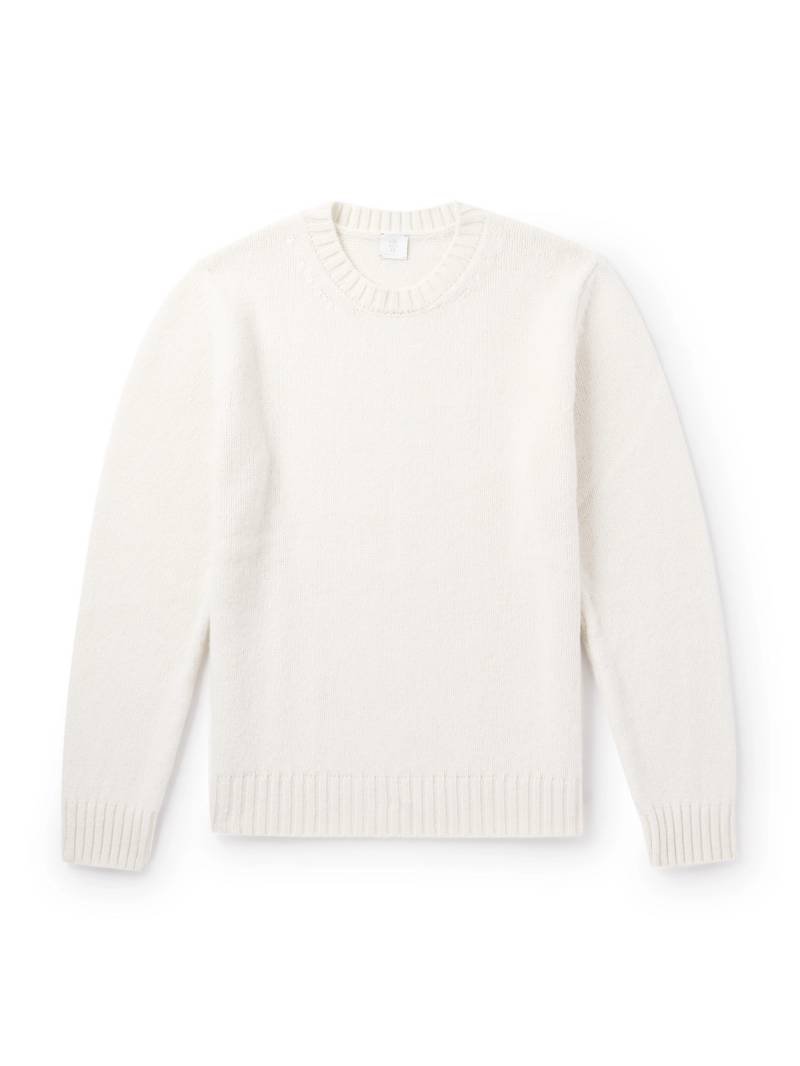 Eleventy - Slim-Fit Wool Sweater - Men - White - XXXXL von Eleventy