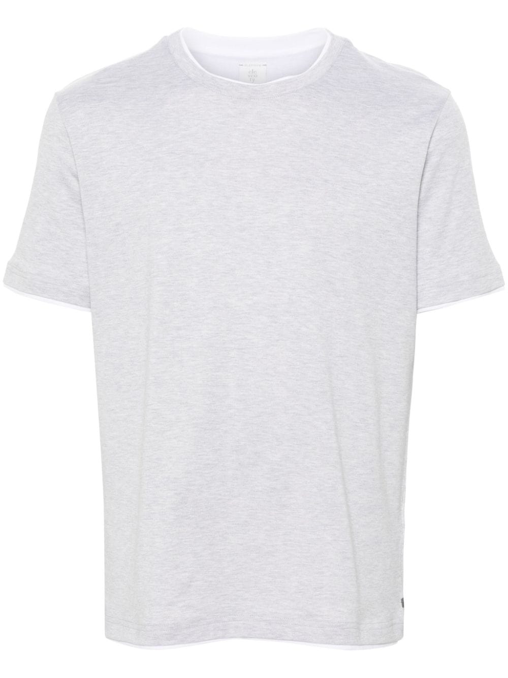 Eleventy T-Shirt im Layering-Look - Grau von Eleventy