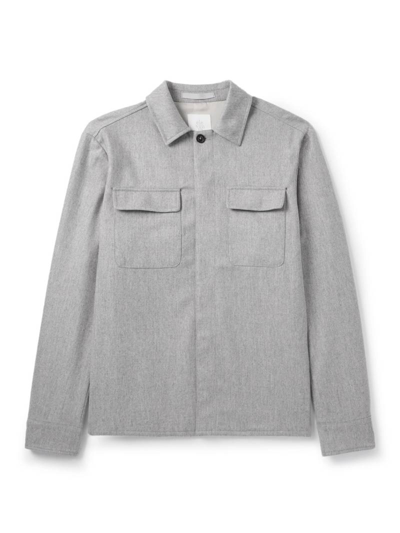 Eleventy - Wool-Blend Overshirt - Men - Gray - IT 54 von Eleventy